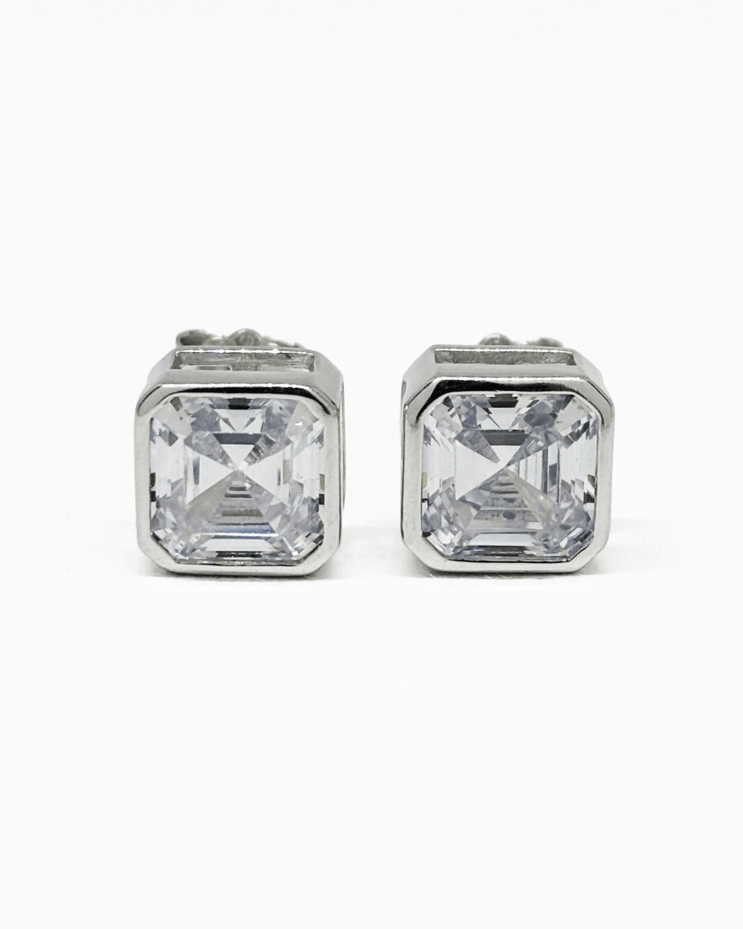 Radiant Asscher Studs
