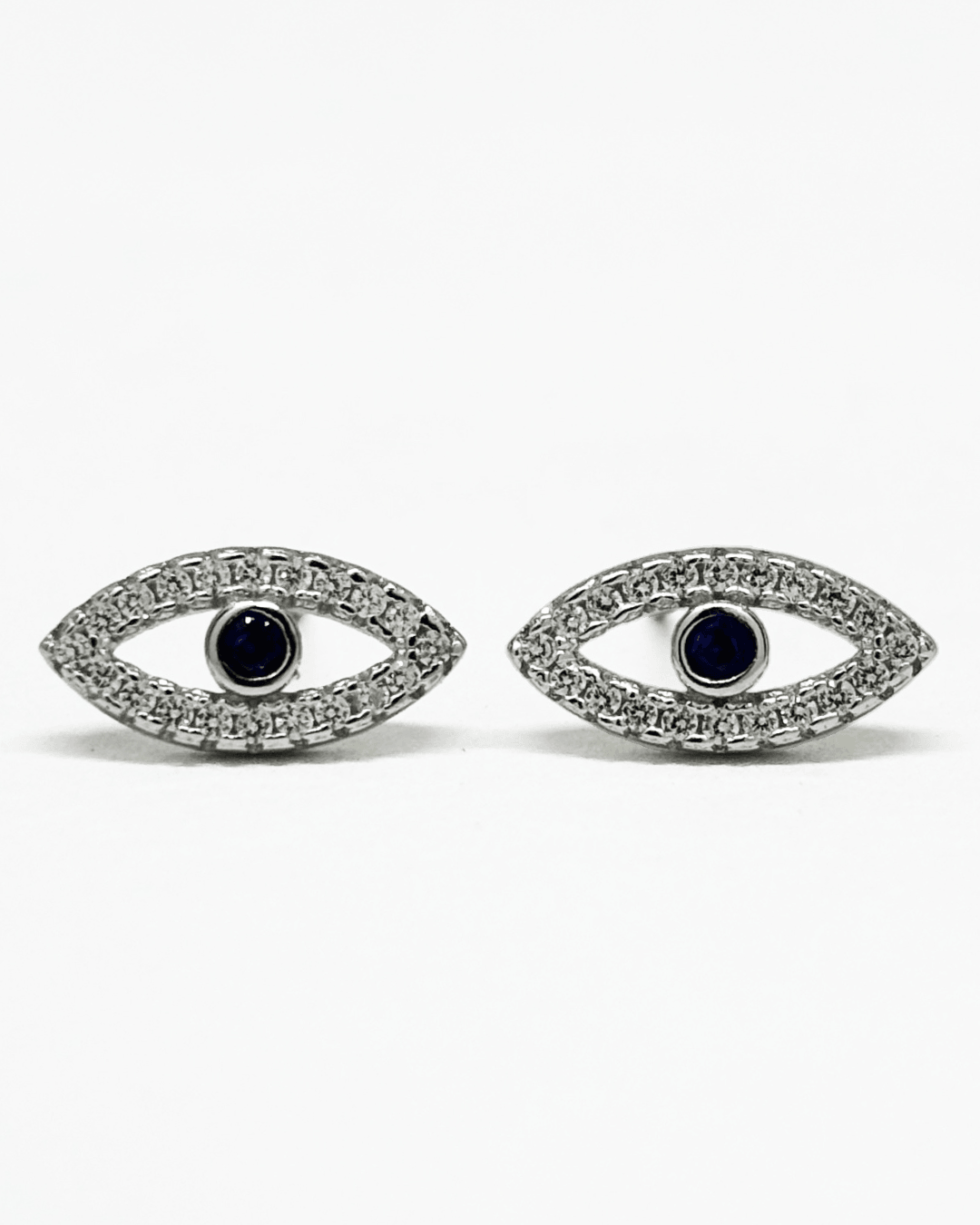 Evil Eye Stud Earrings