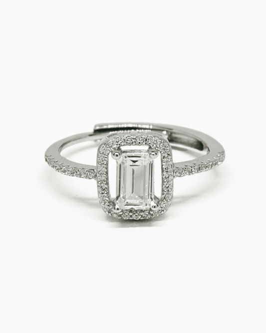 Halo Emerald Ring