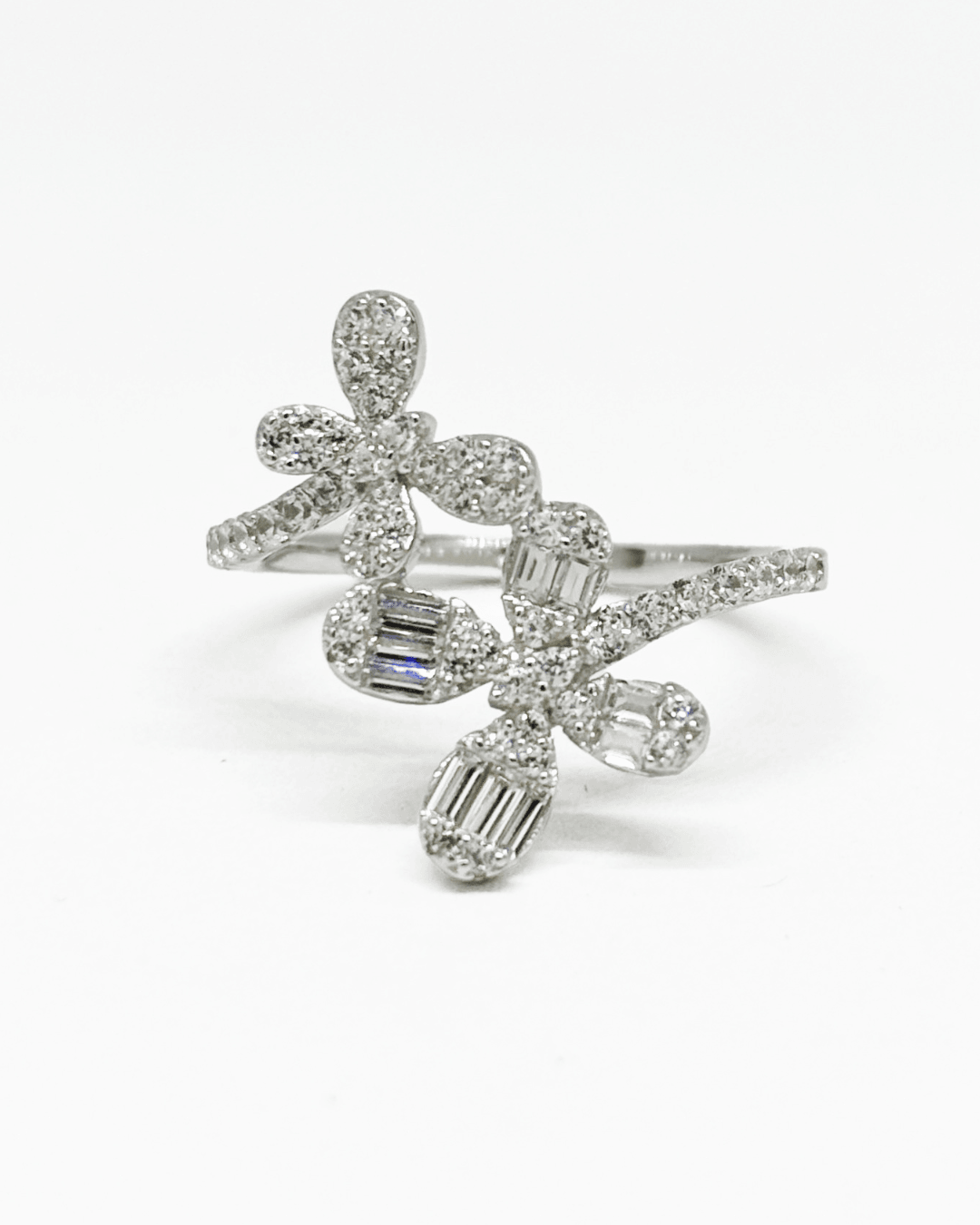 Dual Flower Ring