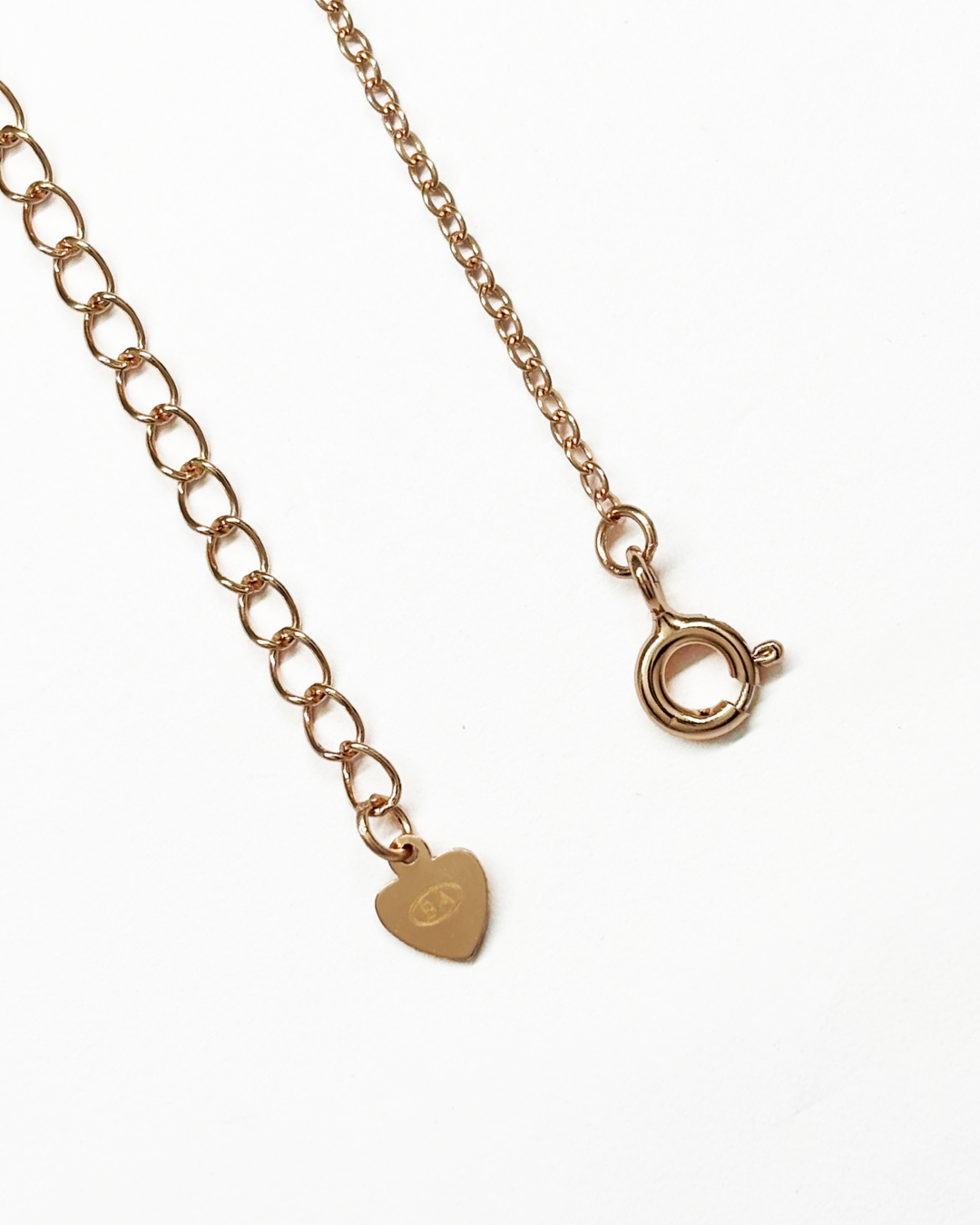 Halo Pearl Rose Gold Necklace