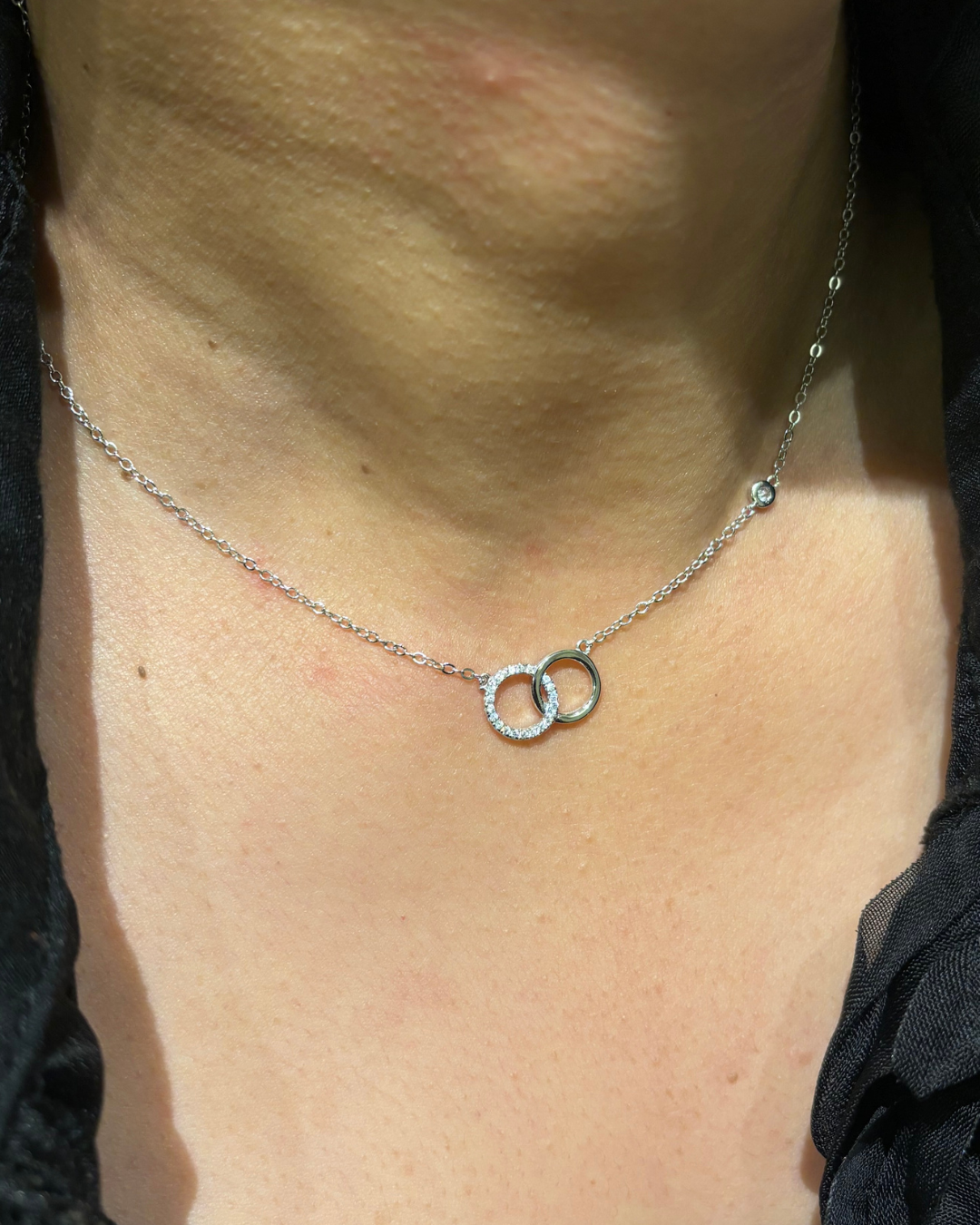 Classics Interlink Silver Necklace