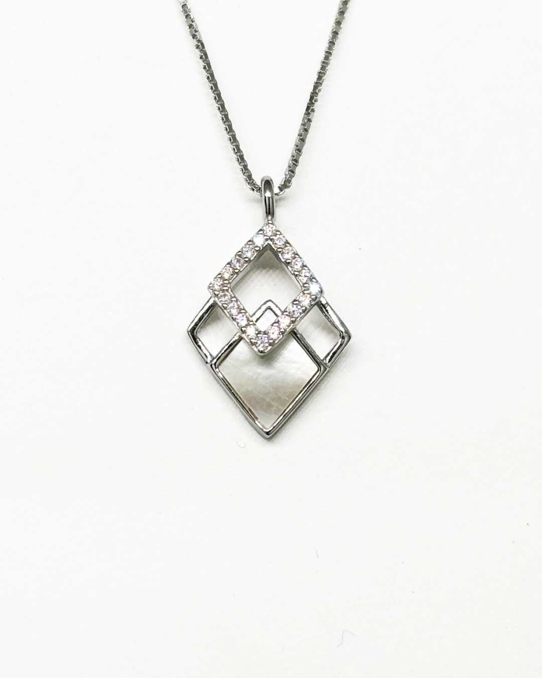 Bonded Beauty Silver Necklace