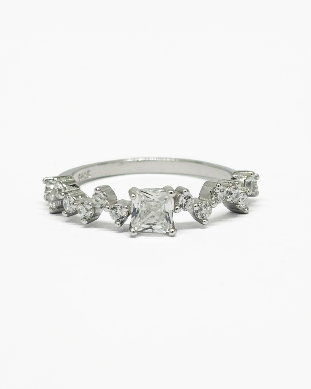 Visel Crystal Square Ring