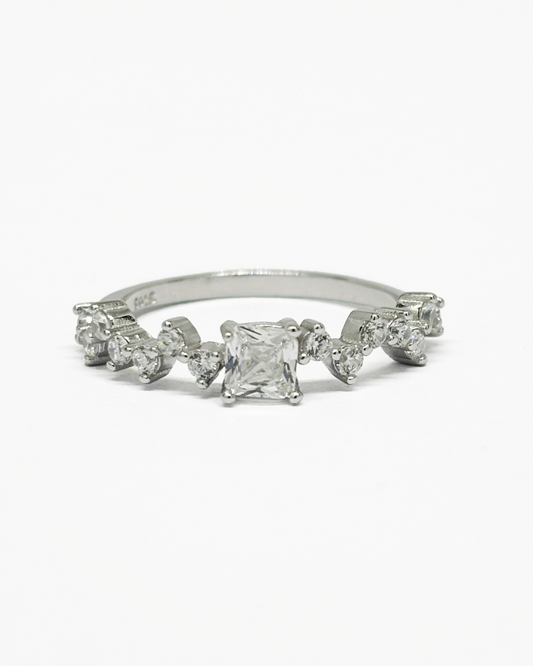 Visel Crystal Square Ring