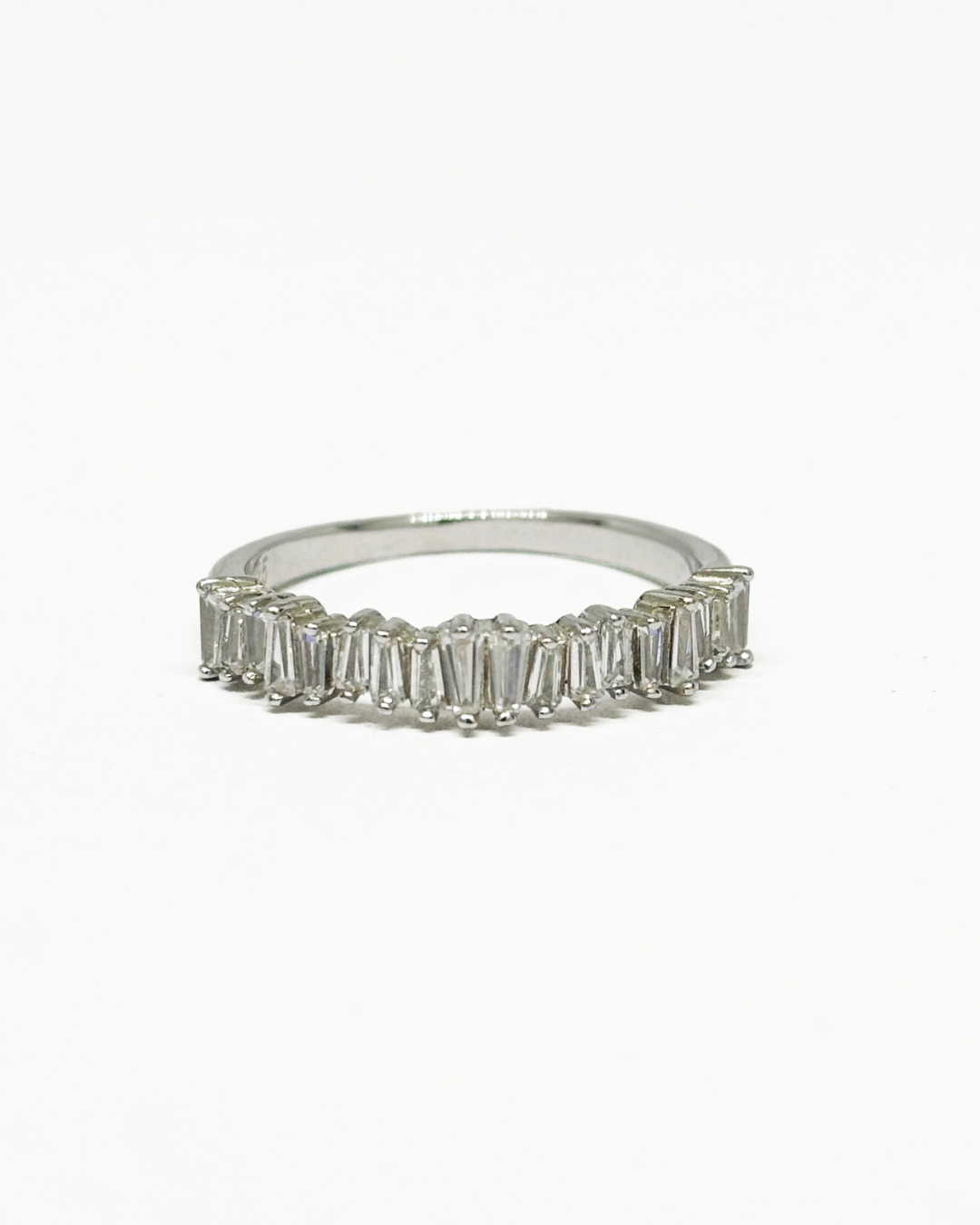 Baguette Eternity Half Band