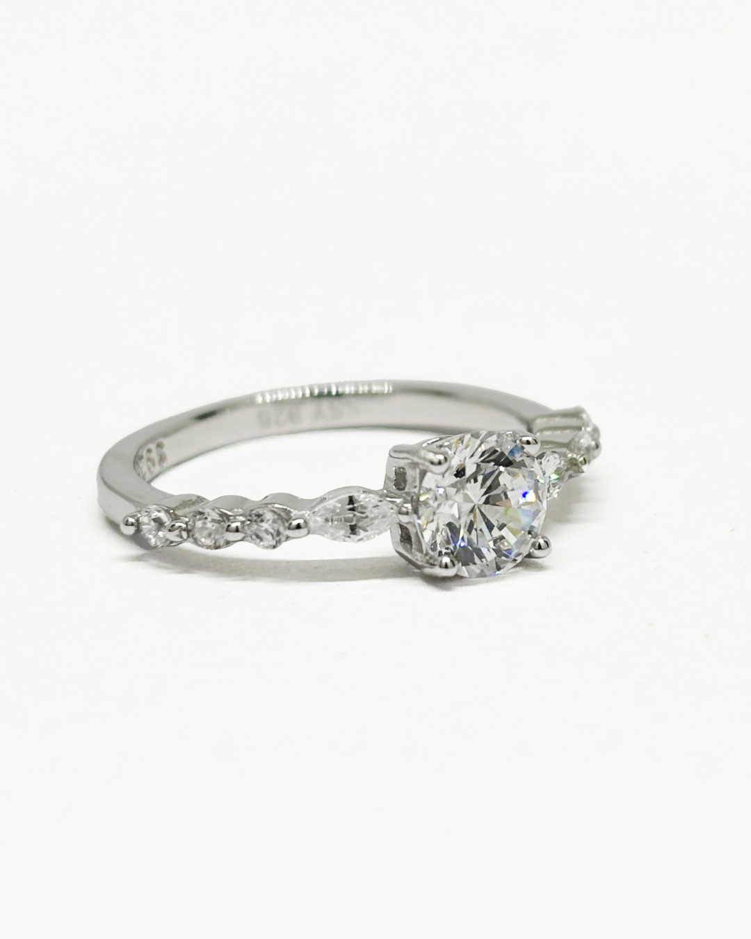 Rare Round Marquee Ring