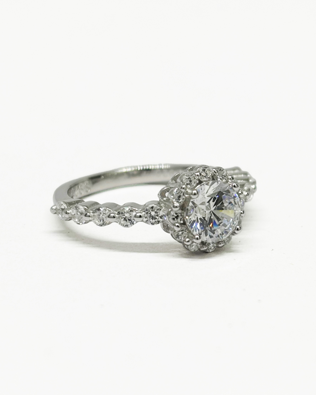 Vintage Round Silver Ring
