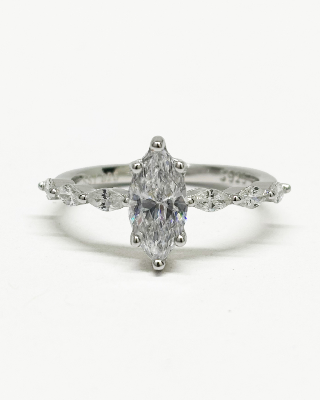 Lunara Marquise Silver Ring