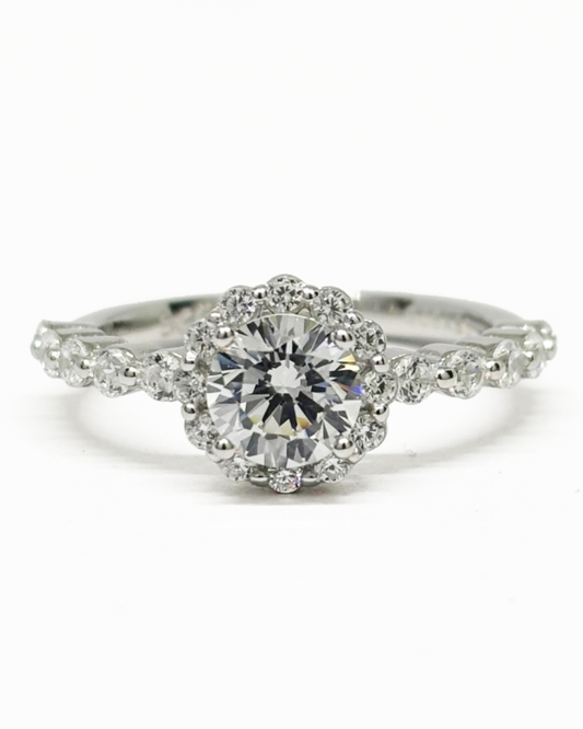Vintage Round Silver Ring