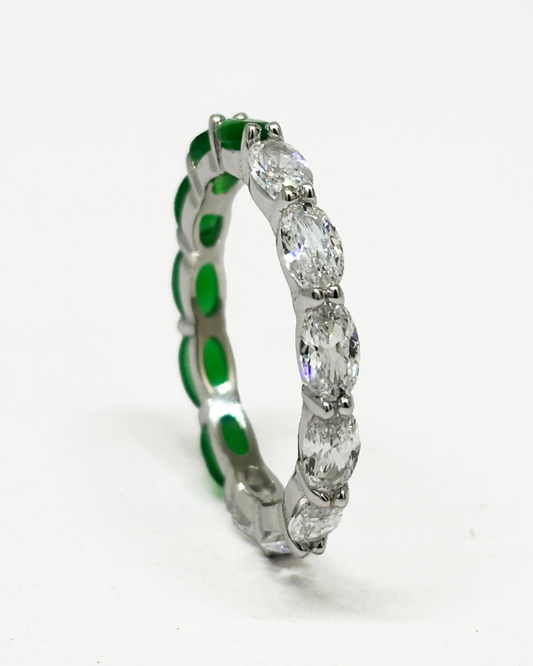 Dual Pear Green Band