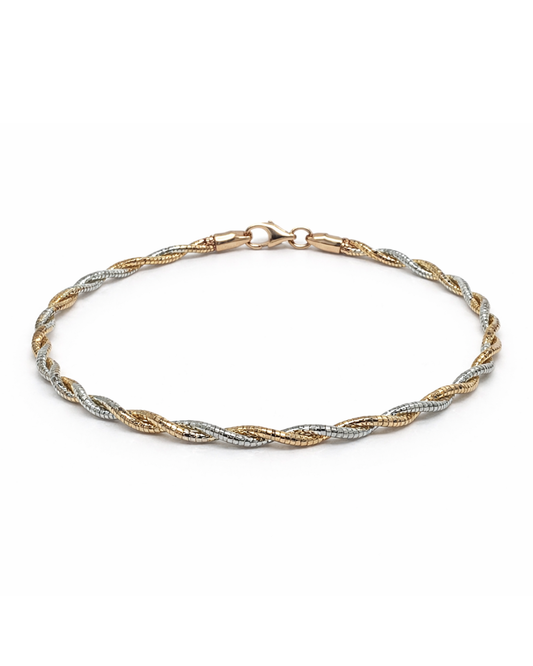 Golden Twist Bracelets
