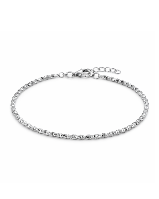 Classy Rock Silver Bracelet