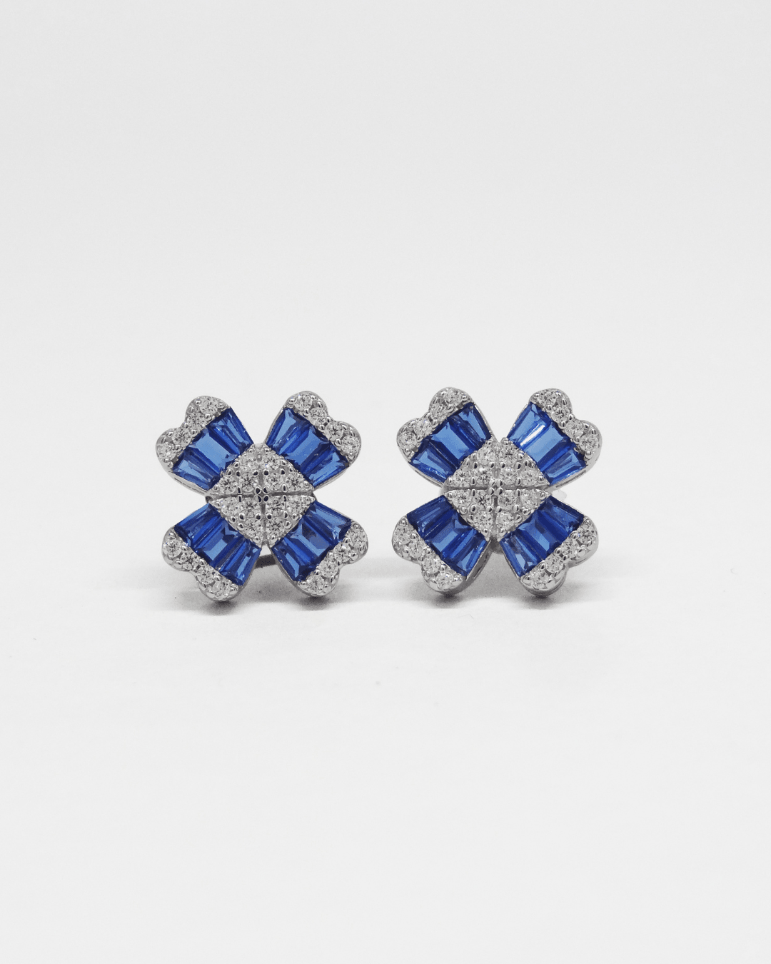 Blooming Euphoria Blue Studs