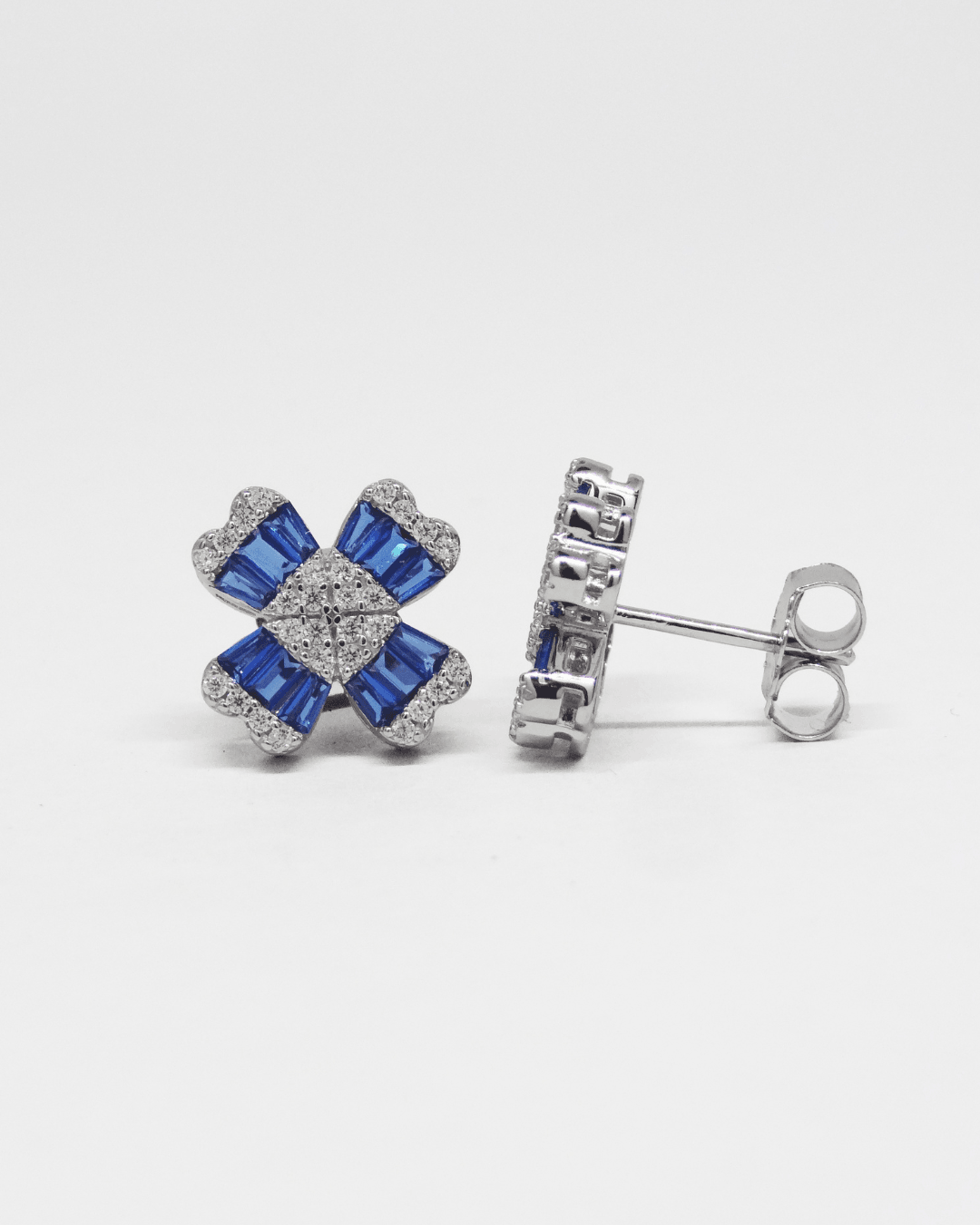 Blooming Euphoria Blue Studs